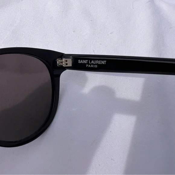 Saint Laurent YSL Acetate Sunglasses SL M25/K Black - Picture 6 of 15